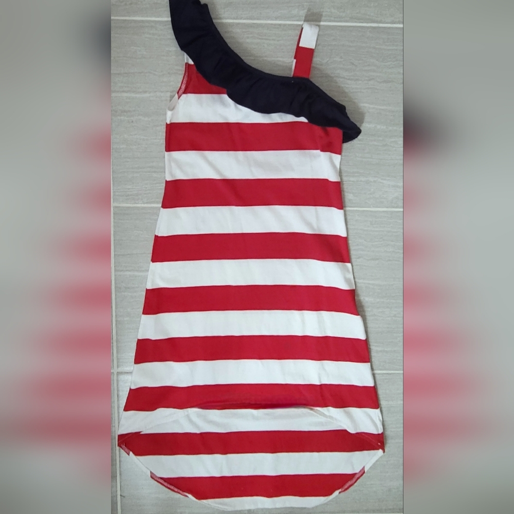 Girls Red white & Blue Dress